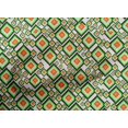thumbnail image 4 of oneOone Organic Cotton Voile Fabric Diamond Flame Stitch_Printed Craft Fabric BTY 42 Inch Wide, 4 of 4