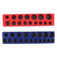 thumbnail image 2 of Magnetic Socket Holder, Space Saving PP Plastic 1/2 Inch Drive Magnetic Socket Organizer  for Metric SAE Socket, 2 of 7