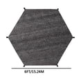thumbnail image 2 of Trampoline Shade Cover Trampoline Cover Trampoline Sun Shade Cover Sun Protection Trampolines Antis Trampoline Cover Accessories for Outdoor Backyard Playground, 2 of 7