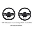 thumbnail image 3 of EGNMCR Car Accessories Summer Steering Wheel Cover, Rhinestone Steering Wheel Cover With Crystal Diamond For Women, Sparkling Car Wheel Protector Universal Fit 14-15 Inches Steering Wheel Covers, 3 of 7