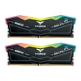 thumbnail image 1 of Teamgroup T-Force Delta Rgb Ddr5 Ram 64Gb (2X32Gb) 6000Mhz Pc5-48000 Cl38 Intel Xmp 3.0 & Amd Expo Compatible Desktop Memory Module Ram Black - Ff3D564G6000Hc38Adc01, 1 of 5
