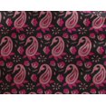 thumbnail image 4 of oneOone Georgette Viscose Fabric Leaves|Floral & Paisley Block Print Sewing Fabric BTY 42 Inch Wide, 4 of 4