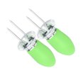 thumbnail image 3 of Langgg 2pcs Brochette de Maïs Brochette en Acier Inoxydable avec Poignées en Silicone, Vert, 3 of 7