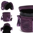 thumbnail image 4 of Esquirla 8inch Portable Thicken Crystal Singing Bowl Case Storage Bag with Handle, 4 of 7