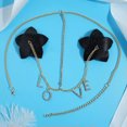 thumbnail image 3 of HOOUN Cache-Tétons pour Femmes, Autocollants Chaîne de Mamelon avec Collier Ras du Cou, 3 of 5