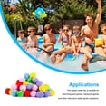 thumbnail image 4 of QualitChoice Lot de 10 Balles d'Eau Réutilisables Jeu de Plage pour Piscine Jouets de Bataille Absorbants Interactifs Rebondissants Jouet Parent-Enfant Rouge 1 Ensemble, 4 of 6
