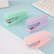 JASKFLY Plastic Stapler Mini Stapler for Office & Home - Portable 50-Sheet Capacity with 24/6 &