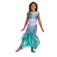 thumbnail image 1 of Disguise Live Action Little Mermaid Ariel Girls Costume Size Medium, 1 of 1