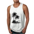 thumbnail image 1 of Birdeem Camisole pour Hommes Débardeur pour Hommes Dégradé Incolore Imprimé Col Rond Bretelle Fine Dos Dégagé Régulier Débardeur de Sport Décontracté Blouses, 1 of 12