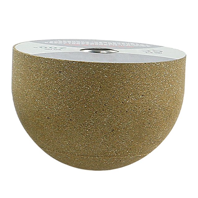 jinwen Tête de Roue de Meulage pour Ébavurage Polissage M10 Filetage Rond 200 Grains