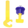 thumbnail image 2 of Tile Levelling System, Floor Leveler Stainless Steel PP Durable Accurate Adjustment Easier Installation  For Home Blue Yellow, 2 of 8