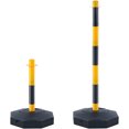 thumbnail image 1 of KFFKFF Movable Traffic Diverting Pylons, Set of 6, Safety Traffic Diverting Barrier with Loadable Base and 8FT Chain, Ideal for Traffic Management, Parking Area, Construction Warning, Roadways, 1 of 9