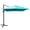 Turquoise, variante sur Costway Parasol Déporté de Patio 10 Pieds X 13 Pieds en Aluminium, Rotation 360°, Inclinaison, Beige