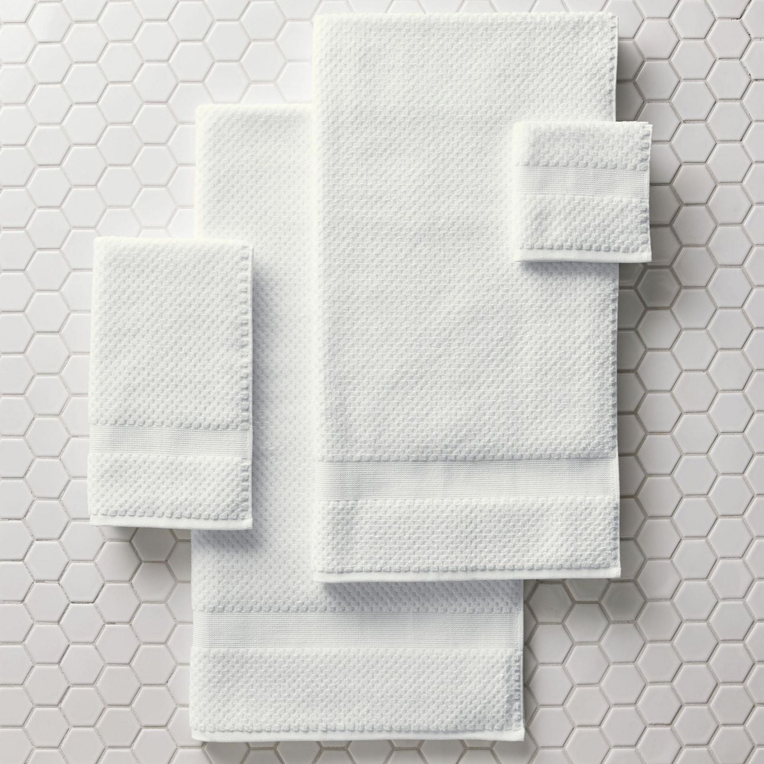 Better Homes & Gardens Signature doux Popcorn Texture Collection débarbouillettes