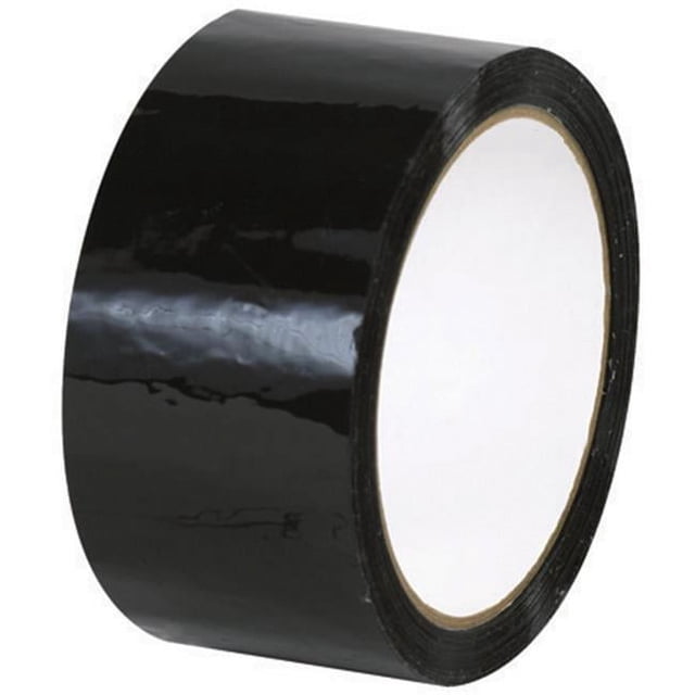 Box Partners T90222BK Ruban de Scellage pour Carton Noir 2 Po x 110 yds