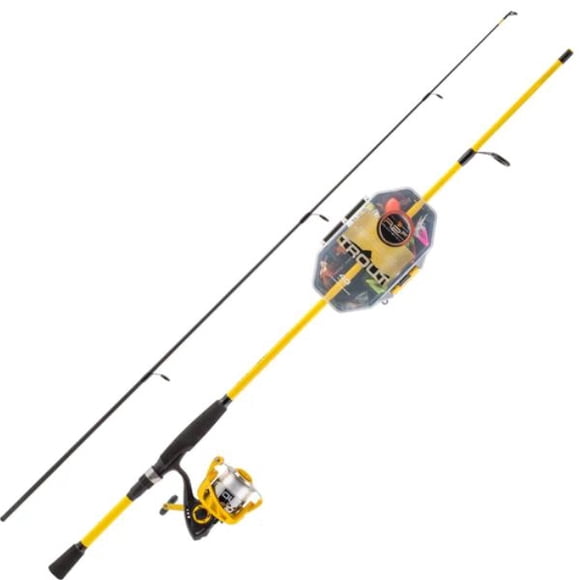 5704-0053 - Canne à Pêche Truite SOUTH BEND 40 Pcs Trousse Prête à Pêcher