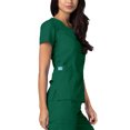 thumbnail image 3 of Adar Blouses Médicales Universelles pour Femmes - Haut de Blouse Charmant Incurvé, 3 of 7