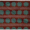 thumbnail image 4 of oneOone Organic Cotton Poplin Twill Fabric Floral & Chevron Block Print Fabric BTY 42 Inch Wide, 4 of 4