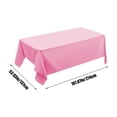 thumbnail image 3 of Picnic Table Cover Disposable Tablecloth Solid Color Party Unwashed Tablecloth Party Picnic and Event Cushioned Table 54X108 Inches Tables for Parties, 3 of 6