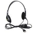 thumbnail image 1 of Casque de Bureau, Casque Filaire SY440MV 3.5mm/USB Service Client Casque Filaire Haute Performance, 1 of 9