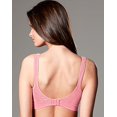 thumbnail image 2 of Bali Womens Comfort Revolution Smart Sizes Shaping Wirefree Bra, S, Blue Whimsy, 2 of 5