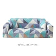 thumbnail image 4 of Bowayaoa Printed Stretch Sofa Cover for Loveseat, Elastic Washable Furniture Protector with Modern Pattern, Soft Polyester Slipcover for Living Room Decor, 4 of 10