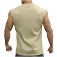 thumbnail image 5 of JDQJBZ Débardeurs pour Hommes à Porter au Quotidien Col Rond Légers Sans Manches Hauts d'Été, 5 of 5