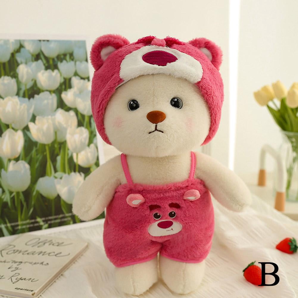 Dress Up Bear Plush Toy Bear Handmade Teddy Bear Cub Claw Machine Doll