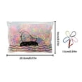 thumbnail image 2 of 1000 Pack Disposable Elastic Hair Bands for Girls Fashion Colorful Stretchable Rubber Ties Bulk Assortment 1000PCS, 2 of 6