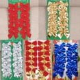 thumbnail image 2 of 12Pcs Christmas Tree Ribbon Bow   Ornaments for Holiday Decor  Great Gift Christmas Decoration, 2 of 2