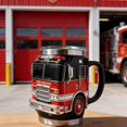 thumbnail image 2 of Fire Rescue Mug – for The Bravest Among Us, Handcrafted Fire Rescue Car Coffee Mug, Ultimate Fires Rescues Mug, Kitchen and Desktop Decoration, Unique Gift Fireman, 2 of 6