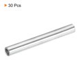 thumbnail image 3 of Unique Bargains Round Coupling Nut M4x0.7mm 45mm Threaded Sleeve Connector Rod Bar Stud Tube 30 Pack, 3 of 4
