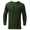 thumbnail image 4 of PMUYBHF Homme Hommes Veste en Jean Noire Chandail à Capuchon Uni et Hiver Automne Manche Col Rond Cardigan Chandail Blouse Chandail Long pour Homme Chandails pour Homme Pulls L, 4 of 9