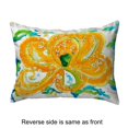 thumbnail image 4 of Betsy Drake NC083 Coussin Pieuvre Orange Sans Cordon 16 x 20 Po, 4 of 4
