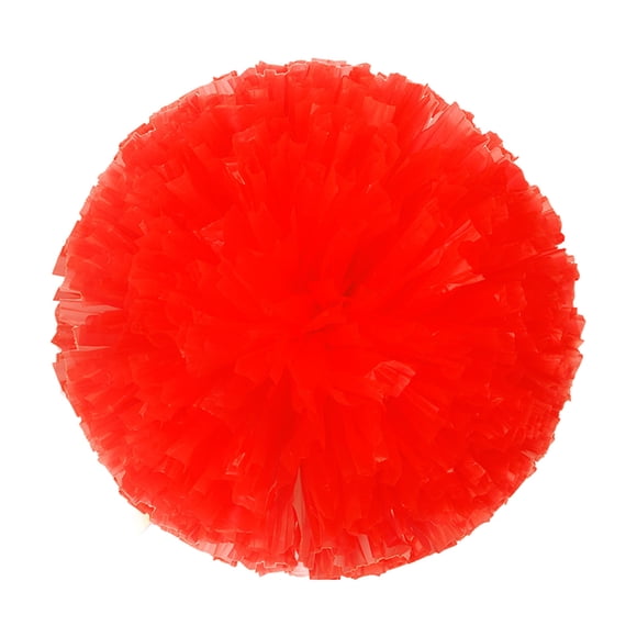 Hearth & Gear 2PCS Cheerleaders Handheld Color Flower Sports Activities Performance Cheering Supplies Round High Density Color Strip Lightweight Double Finger Ring Buckle Design Off Party Decorations