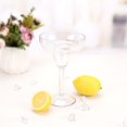 thumbnail image 2 of Hometrends Grey or Clear Ribbed Acrylic Margarita Glass 1.32oz 1pc, 2 of 6