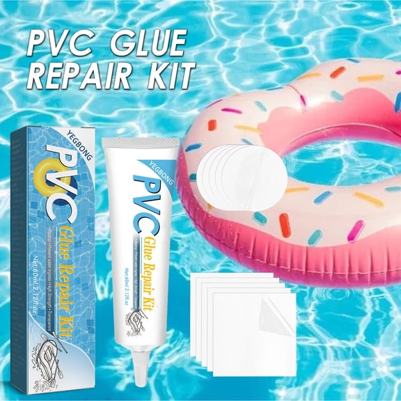 Trousse en PVC pour Piscines Gonflables, Bains Thermaux, Spas, Kayaks et Écussons en PVC contre les Déchirures, les Trous et les Fuites