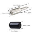 thumbnail image 3 of Dvkptbk Vis Vis Auto-Taraudante Vis Armoire Support Stratifié Auto-Taraudage Vis Vis Vis, 3 of 3
