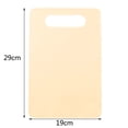 thumbnail image 2 of zanvin kitchen gadgets Environmentally Friendly Color Plastic Non-Slip Cutting Board Kitche Birthday Mother's Day Gift,Beige, 2 of 3