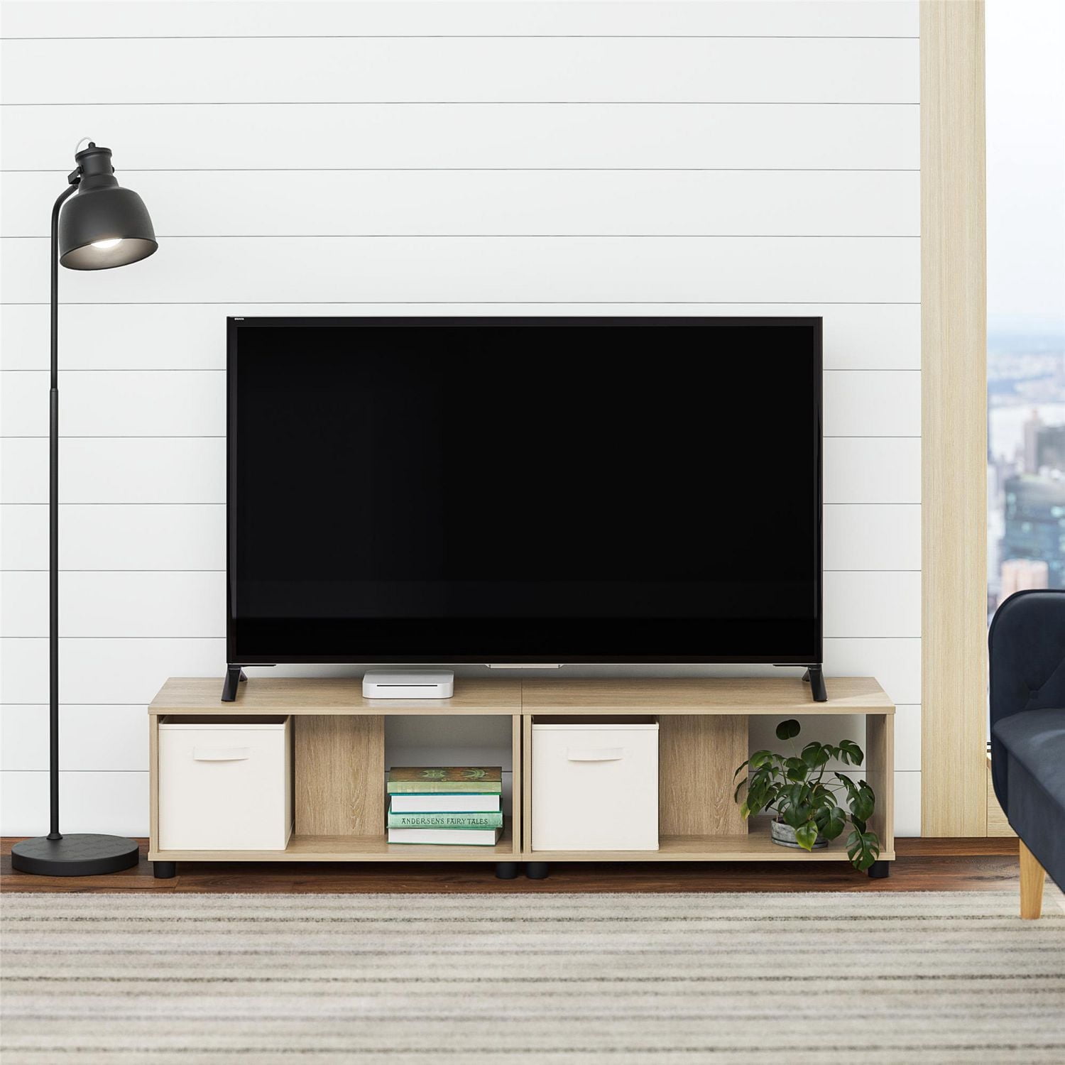 Mainstays Expandable Side-by-Side or Stacking TV Stand