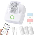 thumbnail image 2 of Mini Printer, Inkless Sticker Maker, Free Cut Small Pocket Printer, Portable Thermal Printer ,Improve Efficiency, 2 of 6
