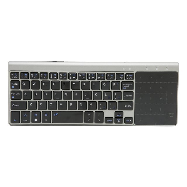 Clavier Tactile, Clavier Sans Fil à Économie d'Énergie Intelligent 2 en 1 Plug And Play pour Ordinateur Portable pour Boîte de Télévision pour Ordinateur