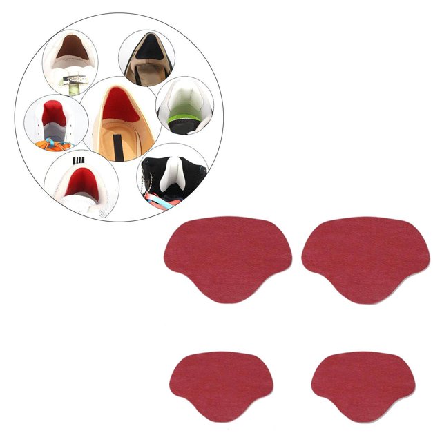 Semelles de Talon pour Réparation de Talon, Bâton de Talon pour Hommes et Femmes, Talons Hauts Rouge Vin