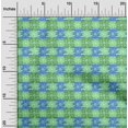 thumbnail image 2 of oneOone Cotton Poplin Green Fabric Floral Sewing Craft Projects Fabric Prints By Yard 42 Inch Wide, 2 of 4