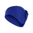 thumbnail image 1 of Chapeau de Perles Solide pour Femmes Chapeau de Chimiothérapie Musulman à Volants, 1 of 3