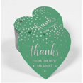 thumbnail image 2 of Inkdotpot Pack Of 50 Thanks From The New Wedding Favor Paper Tags Craft Real Silver Foil Hang Tags, 2 of 6