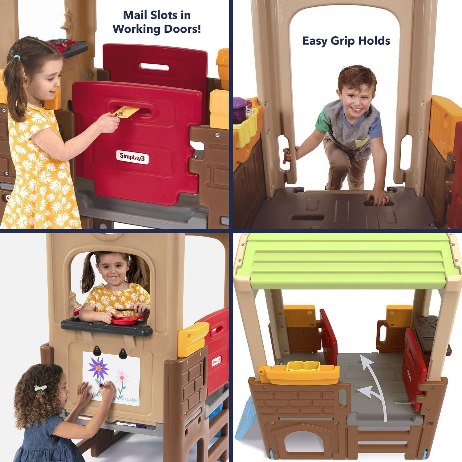 Simplay3 Young Explorers Indoor Outdoor Discovery Playhouse