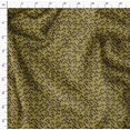 thumbnail image 4 of Soimoi Green Moss Georgette Fabric Deodar Cedar Tree Decor Fabric Printed Yard 42 Inch Wide, 4 of 5
