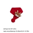 thumbnail image 3 of QIPOPIQ Cat Christmas Scarf Pet Neck Warmer Apparel for Little Pets Dogs Cats, 3 of 6
