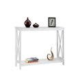 thumbnail image 3 of Pemberly Row Table Console Transitionnel, Fini Bois Blanc, 3 of 4